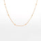 Collier Oozoo Jewellery or rose avec boules SN-2002 - PRECIOVS