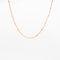 Collier Oozoo Jewellery or rose avec détails classiques SN-2005 - PRECIOVS