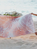 Serviette de voyage Slowtide Hala Rose en polyester à séchage rapide - PRECIOVS