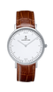 Montre Kapten & Son Silver Brown Croco Leather - PRECIOVS