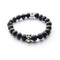 Bracelet Gemini Classics Skull Black Lava - PRECIOVS