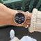 Montre Paul Hewitt Everpulse Black Sunray Or Rose Mesh - PRECIOVS