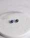 Boucles d'oreilles Didyma Thalassa Ocean en pierres naturelles aventurine bleue - PRECIOVS