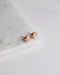 Boucles d'oreilles Didyma Thalassa Pink en pierres naturelles quartz rose - PRECIOVS