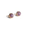 Boucles d'oreilles Didyma Thalassa Violet en pierres naturelles améthystes - PRECIOVS