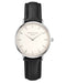 Montre Rosefield The TRIBECA White Black Silver TWBLS - T54 - PRECIOVS