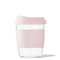 Tasse réutilisable SoL Cups Perfect Pink en verre borosilicate 235ml - PRECIOVS