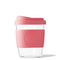 Tasse réutilisable SoL Cups Radiant Rose en verre borosilicate 235ml - PRECIOVS