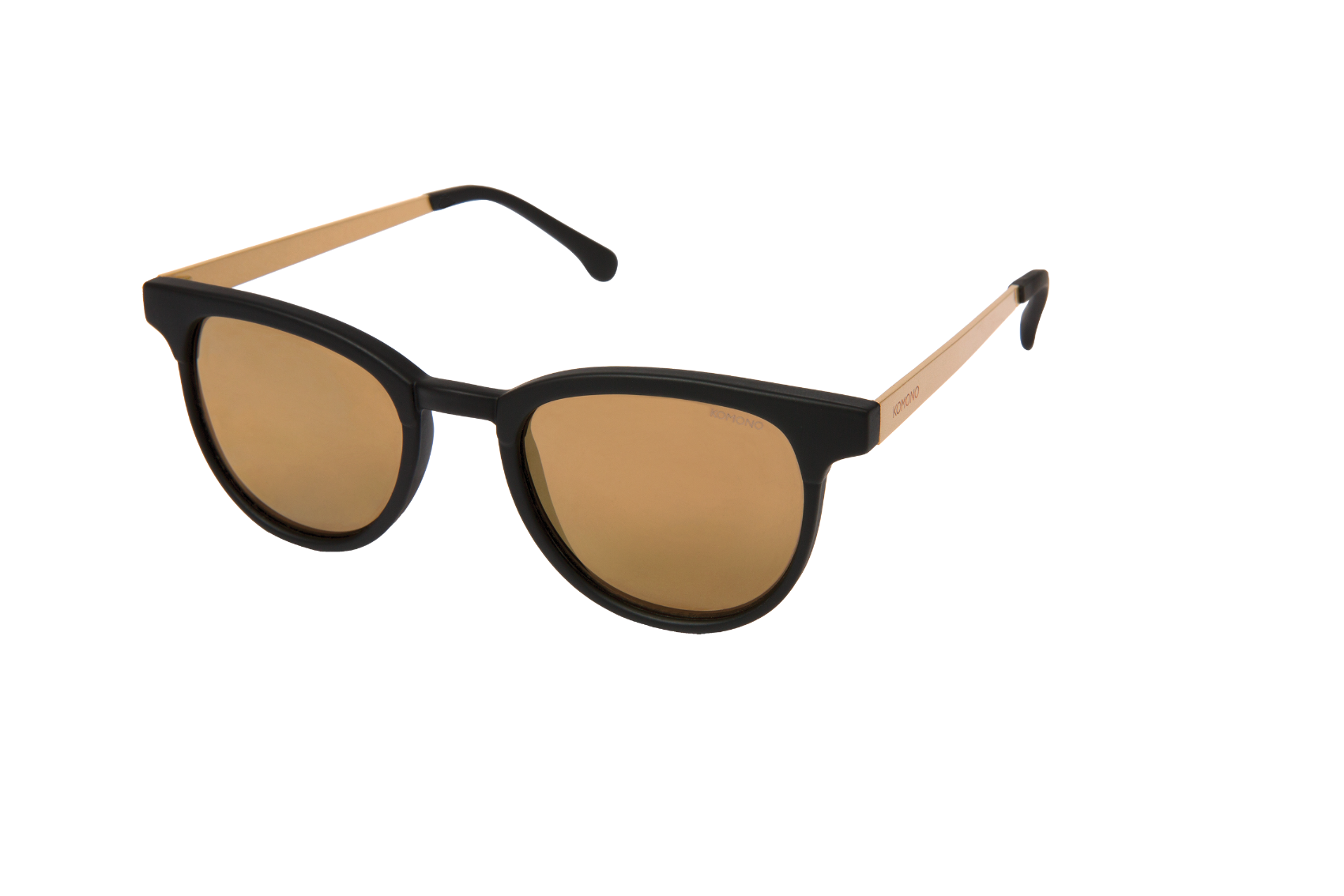 Lunettes de Soleil Komono FRANCIS METAL BLACK GOLD KOM-S2263 - PRECIOVS