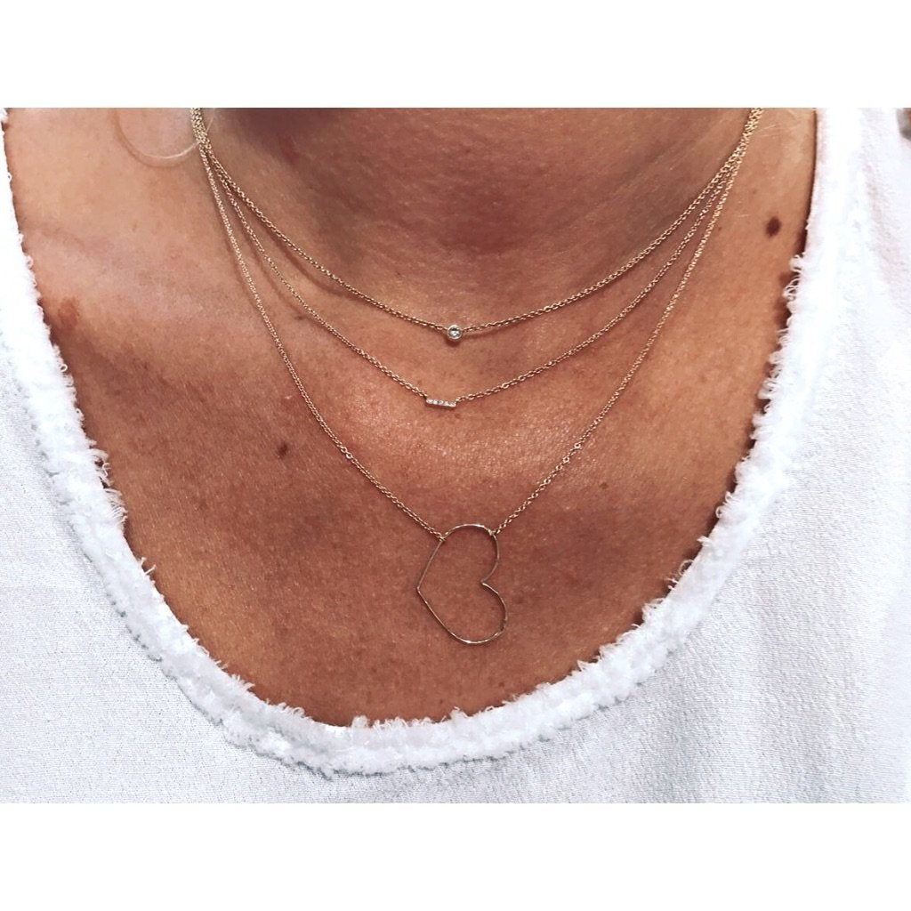 Collier I.Ma.Gi.N Jewels June Diamond Or Rose - PRECIOVS