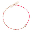 Bracelet I.Ma.Gi.N Jewels Br enamel duo fluo pink Rose Gold - PRECIOVS