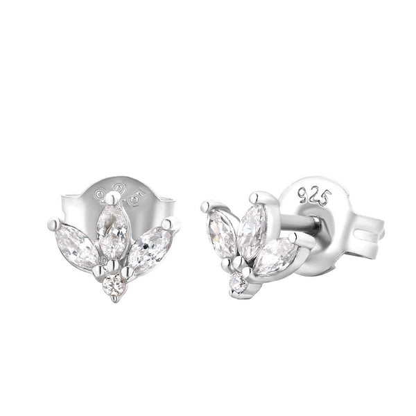 Boucles d'oreilles I.Ma.Gi.N Jewels Bo Lotus Argent - PRECIOVS