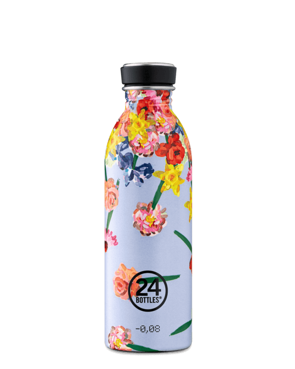 Bouteille réutilisable 24Bottles Urban Bottle Flowerfall 500ml - PRECIOVS