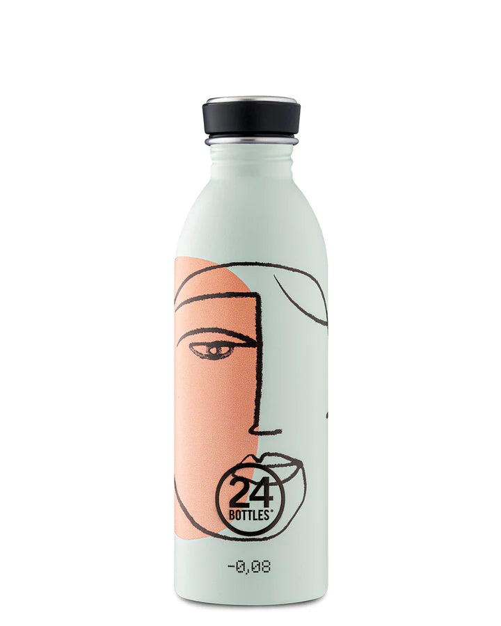 Bouteille réutilisable 24Bottles Urban Bottle Blue Calypso 500ml - PRECIOVS