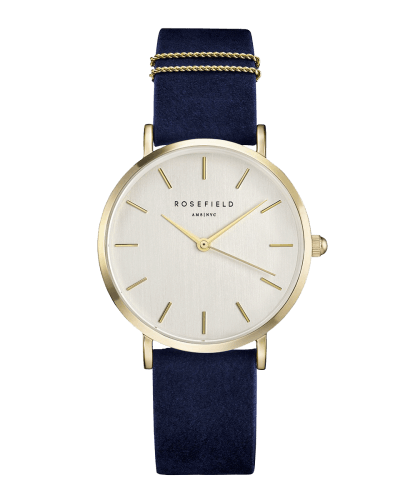 Montre Rosefield THE WEST VILLAGE Blue Gold WBUG-W70 - PRECIOVS