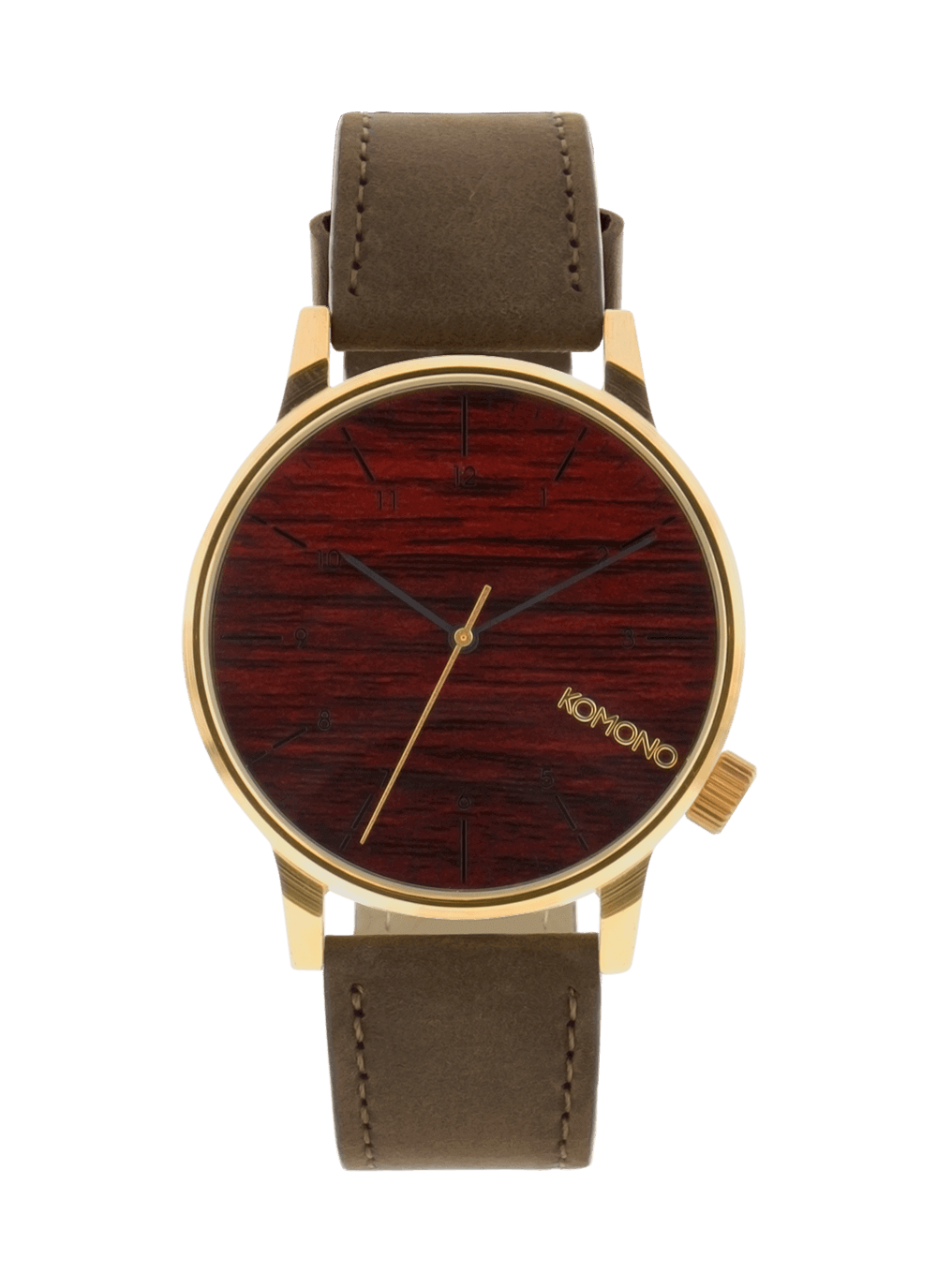 Montre Komono WINSTON GOLD WOOD KOM-W2021 - PRECIOVS