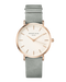 Montre Rosefield THE WEST VILLAGE Mint Grey Rosegold WMGR-W74 - PRECIOVS