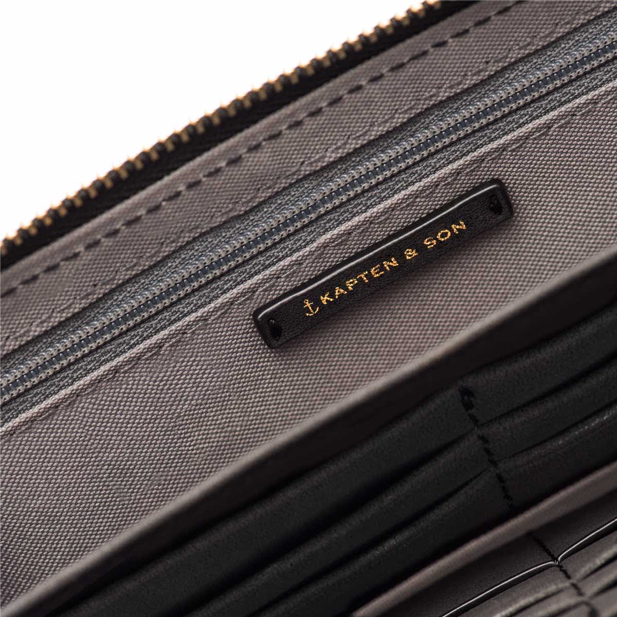 Portefeuille Kapten & Son Louvre Noir - PRECIOVS