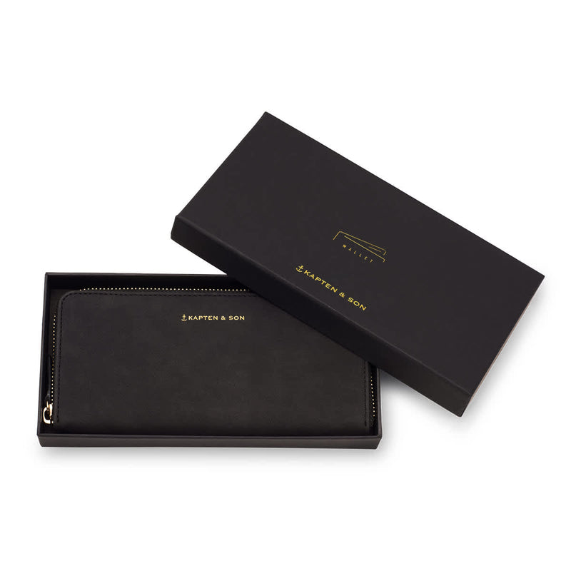 Portefeuille Kapten & Son Louvre Noir - PRECIOVS