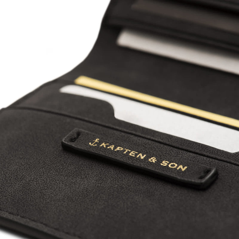 Portefeuille Kapten & Son Pantheon Noir - PRECIOVS