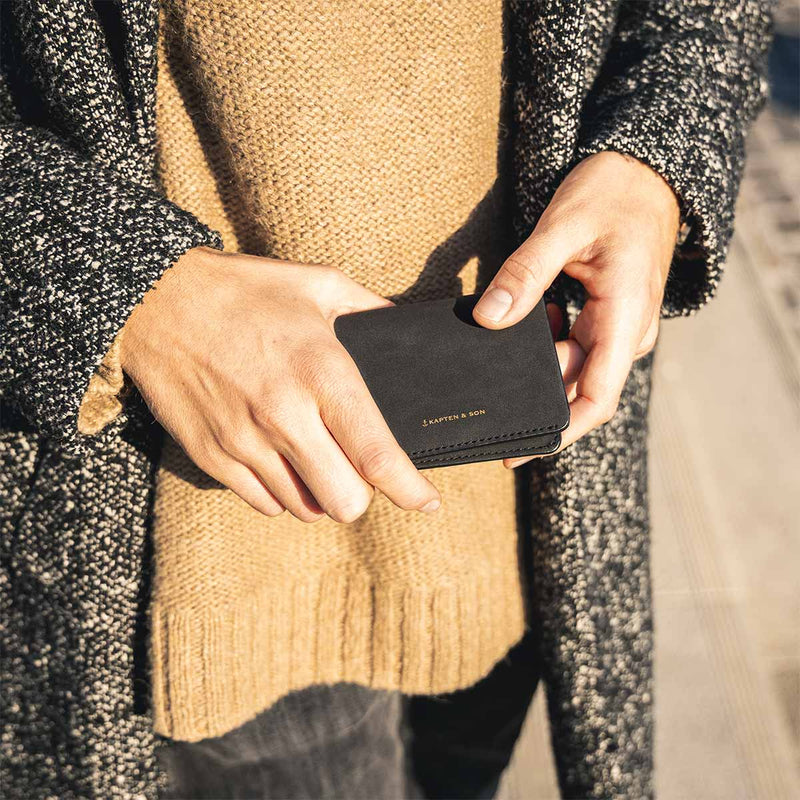 Portefeuille Kapten & Son Pantheon Noir - PRECIOVS