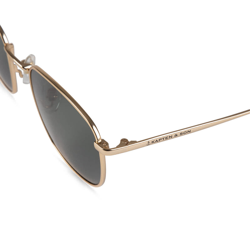 Lunettes de Soleil Kapten & Son Williamsburg Gold Green - PRECIOVS