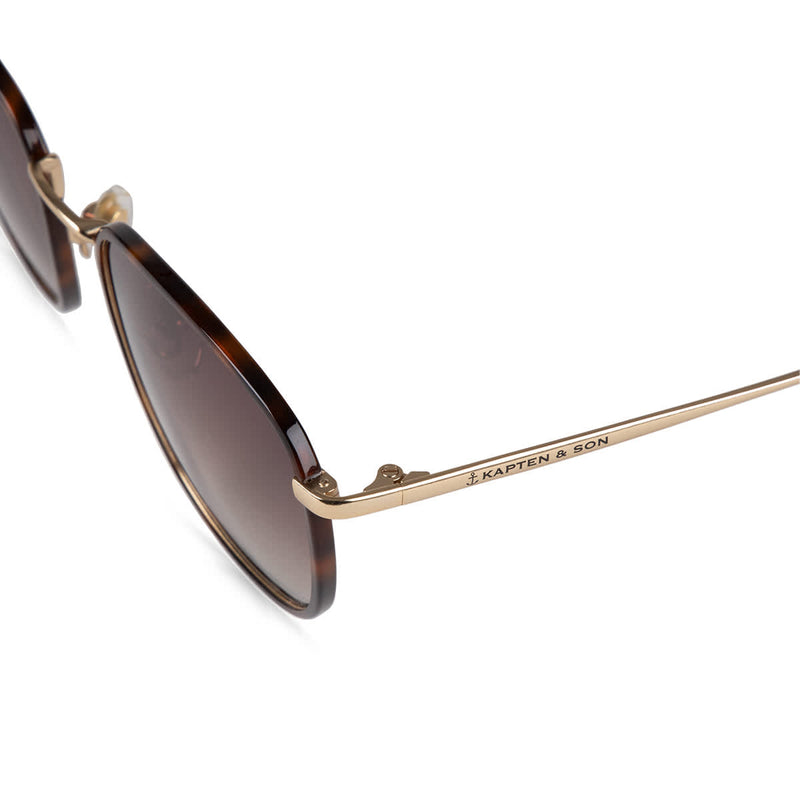 Lunettes de Soleil Kapten & Son Williamsburg Tortoise Brown - PRECIOVS