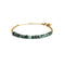 Bracelet Didyma par Gemini Xanthi Green en pierres naturelles émeraudes - PRECIOVS