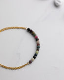 Bracelet Didyma par Gemini Xanthi Blossom en pierres naturelles tourmaline - PRECIOVS