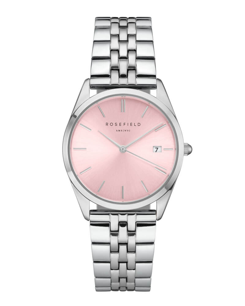 Montre Rosefield THE ACE Sunray Rose Argenté ACPG-A05 - PRECIOVS