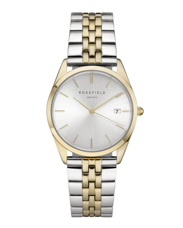 Montre Rosefield THE ACE Sunray Argenté Duo Argenté Doré ACSGD-A01 - PRECIOVS