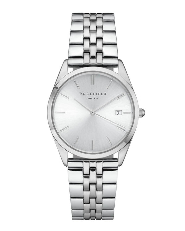 Montre Rosefield THE ACE Sunray Argenté ACSS-A04 - PRECIOVS