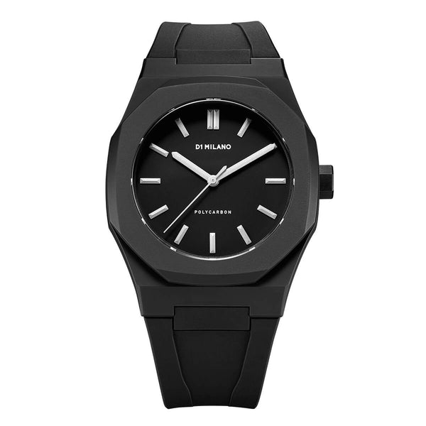 Montre D1 MILANO Polycarbon avec détails Argent PCRJ02 - PRECIOVS