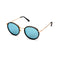 Lunettes de Soleil Kapten & Son Amsterdam Matt Black Blue Mirrored - PRECIOVS