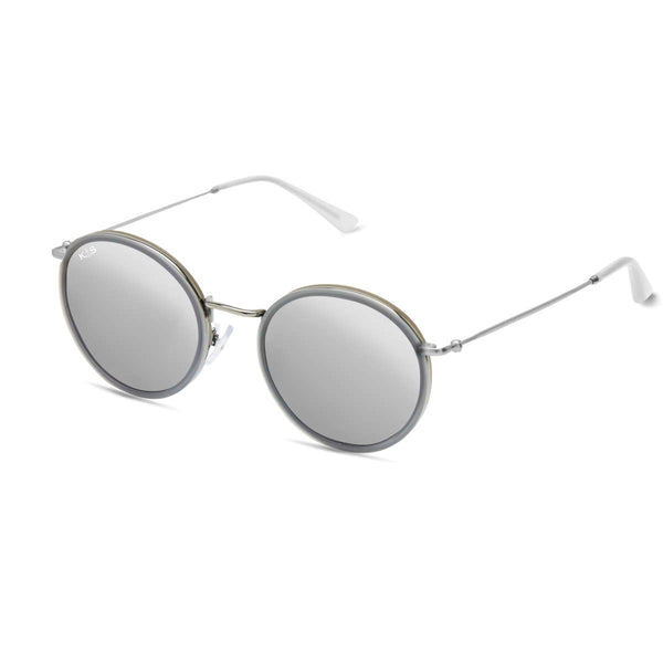 Lunettes de Soleil Kapten & Son Amsterdam All Grey Mirrored - PRECIOVS