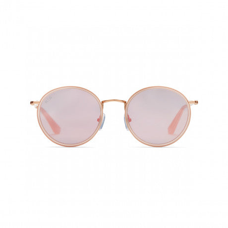 Lunettes de Soleil Kapten & Son Amsterdam All Pink Mirrored - PRECIOVS