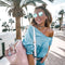 Lunettes de Soleil Kapten & Son Amsterdam Pearl Blue Mirrored - PRECIOVS