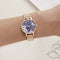 Montre Olivia Burton Bejewelled Florals Navy Sunray & Rose Gold Bracelet OB16BF17 - PRECIOVS