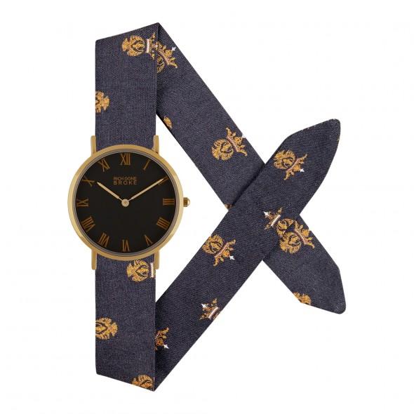 Montre RICH GONE BROKE Black Gold Marcel Majesty - PRECIOVS