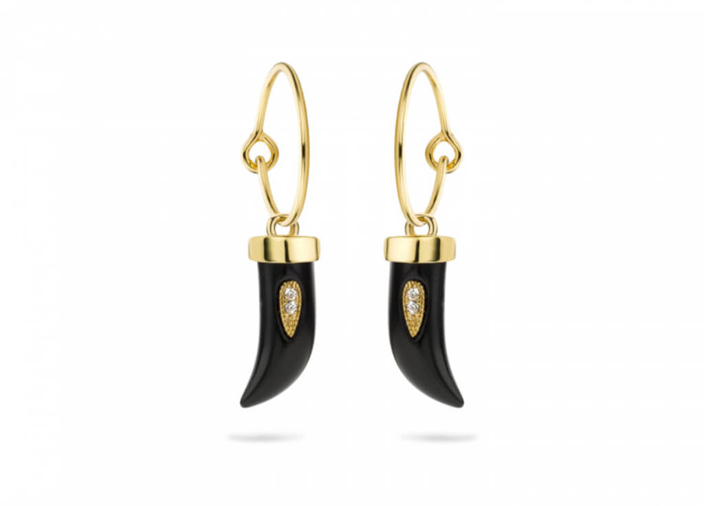 Boucles d'oreilles MYA BAY Kenya - Noir BO-29.G - PRECIOVS