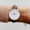 Montre Rosefield The BOWERY White Brown Rose Gold BWBRR-B3 - PRECIOVS