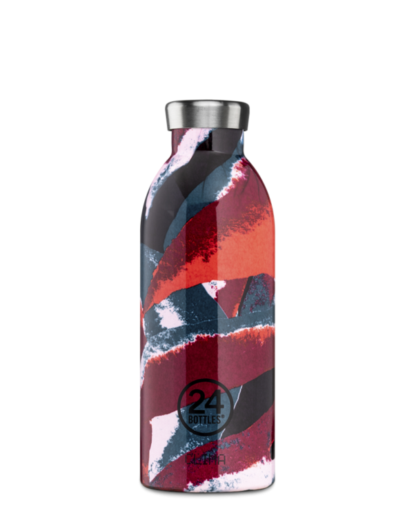 Bouteille réutilisable 24Bottles Clima Bottle Flower Flame 500ml - PRECIOVS