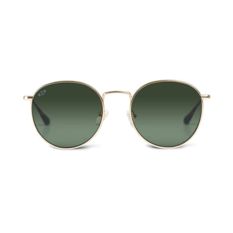 Lunettes de Soleil Kapten & Son London Large Gold Green - PRECIOVS