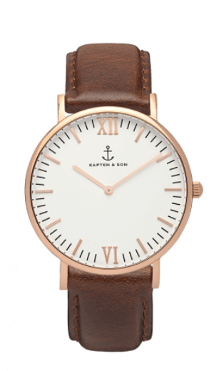 Montre Kapten & Son Brown Leather - PRECIOVS