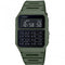 Montre Casio Vintage calculatrice Vert CA-53WF-3BEF - PRECIOVS