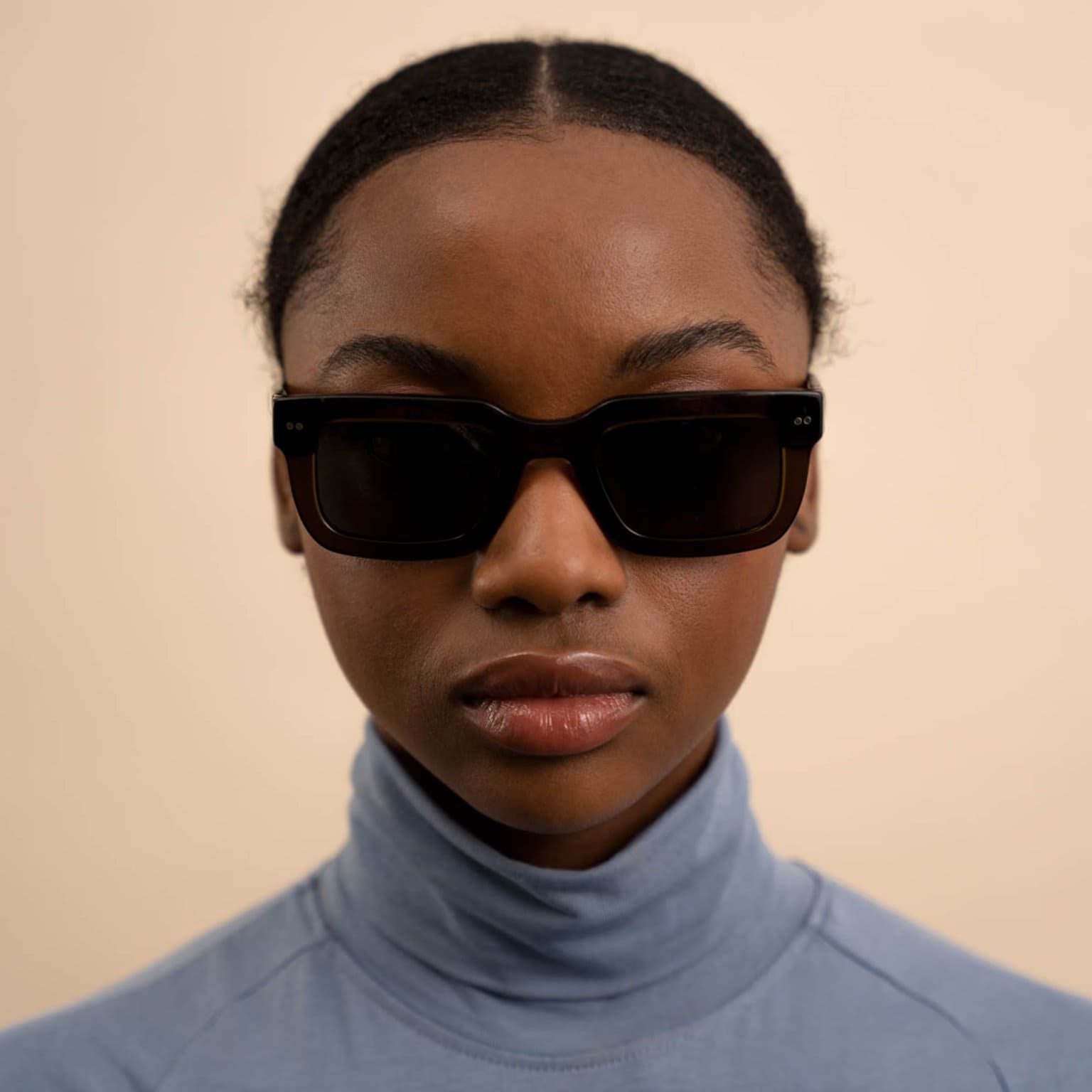 Lunettes de Soleil Kapten & Son Phoenix Transparent Olive Green - PRECIOVS