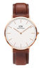 Montre Daniel Wellington St Mawes 40mm Rose Gold/Brun - PRECIOVS