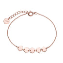 Bracelet CLUSE Essentielle Rose Gold Hexagons Chain CLJ10007 - PRECIOVS
