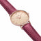 Montre CLUSE Minuit Rose Gold Champagne/Cerise Lizard CL30053 - PRECIOVS