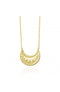 Collier PRECIOVS Essentials motif lune argent doré jaune - PRECIOVS